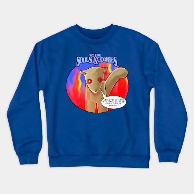 Out For Souls & Cookies: Lord Fluffcakes Crewneck Sweatshirt by eguizzetti